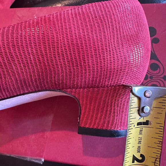 Vaneli shoes women short heels wine color Sz#8M New - Picture 13 of 13